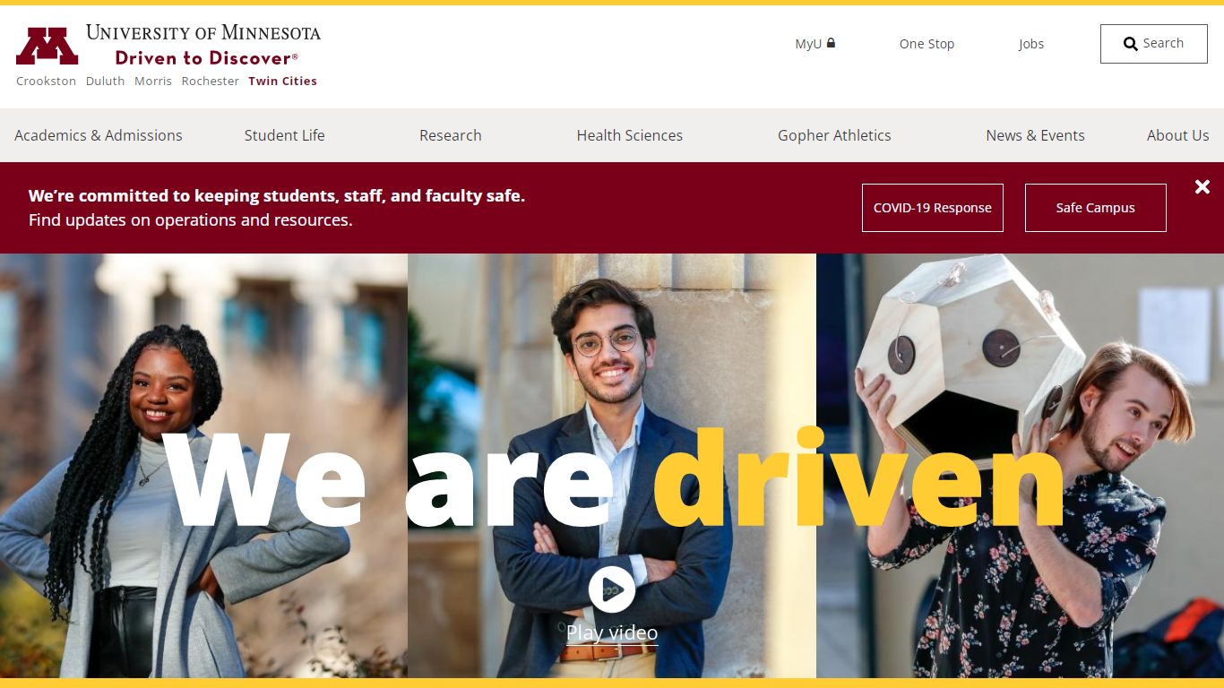 University of Minnesota Twin Cities